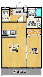 マンションプラチードグランデの物件間取画像